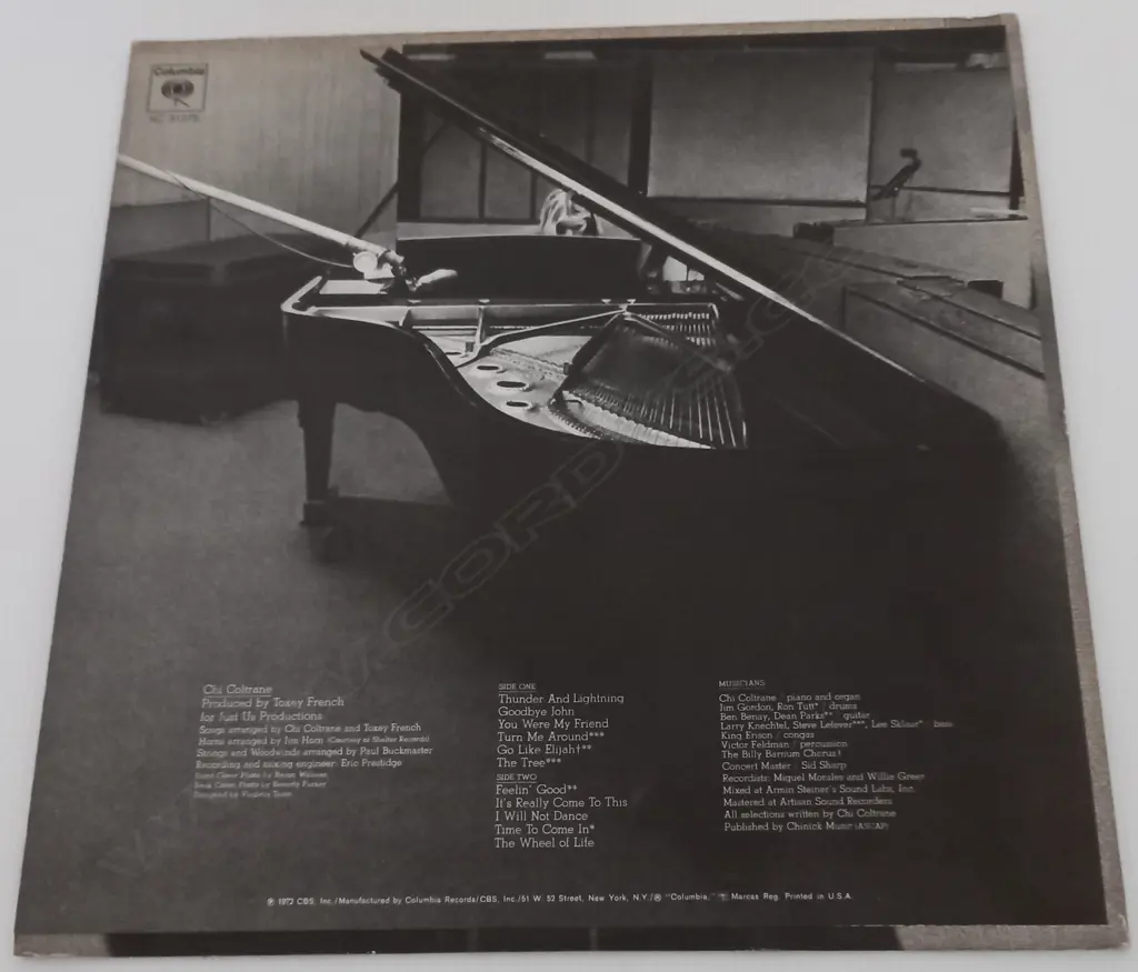 Chi Coltrane, Chi Coltrane Image 1++